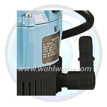 Side Discharge with Male Piping Thread