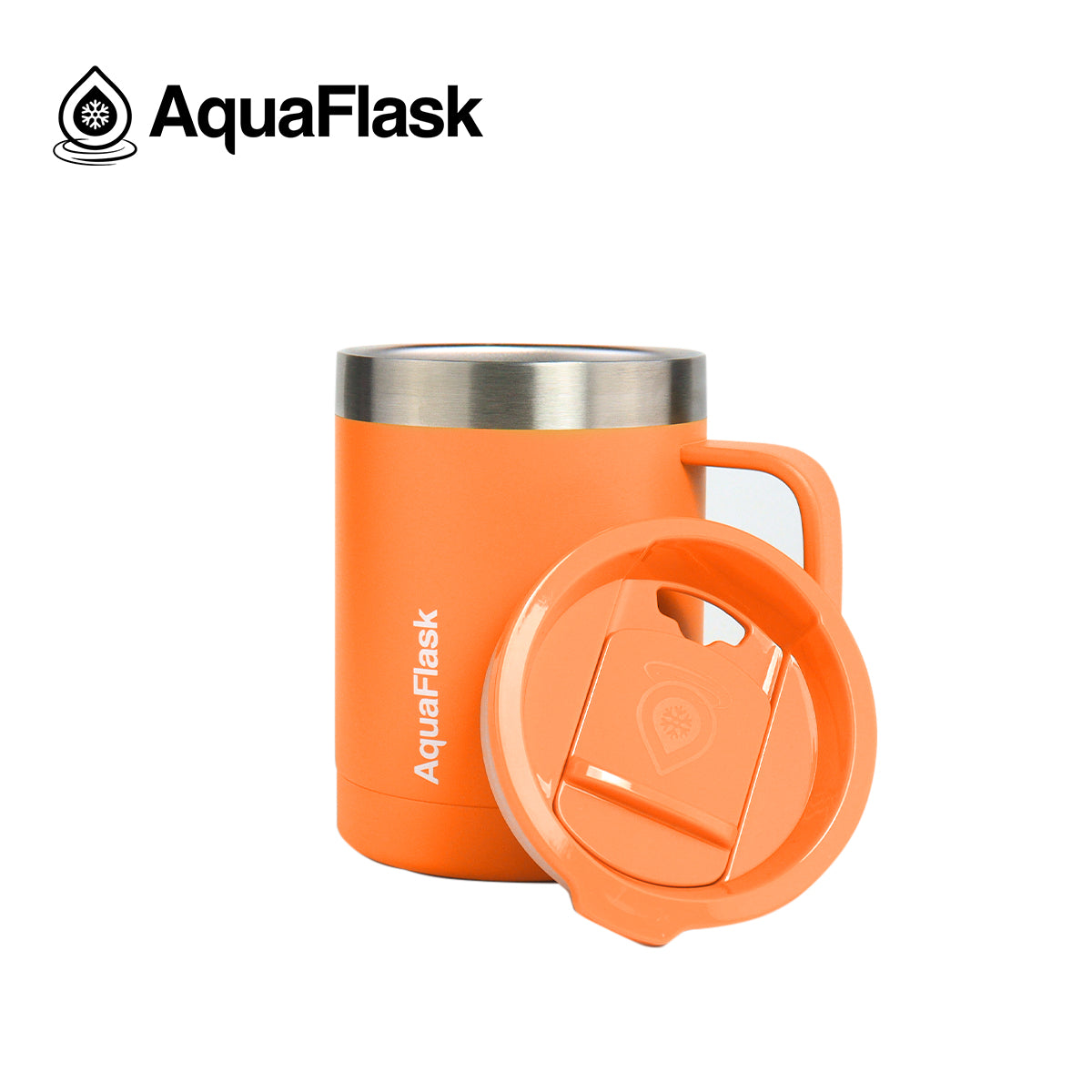 Aquaflask Thermal Insulated Lidded Mug With Handle 415ml (14 oz)