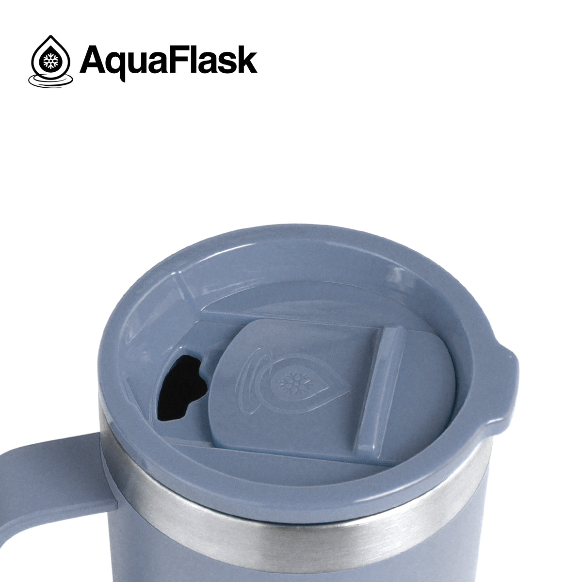 Aquaflask Thermal Insulated Lidded Mug With Handle 415ml (14 oz)