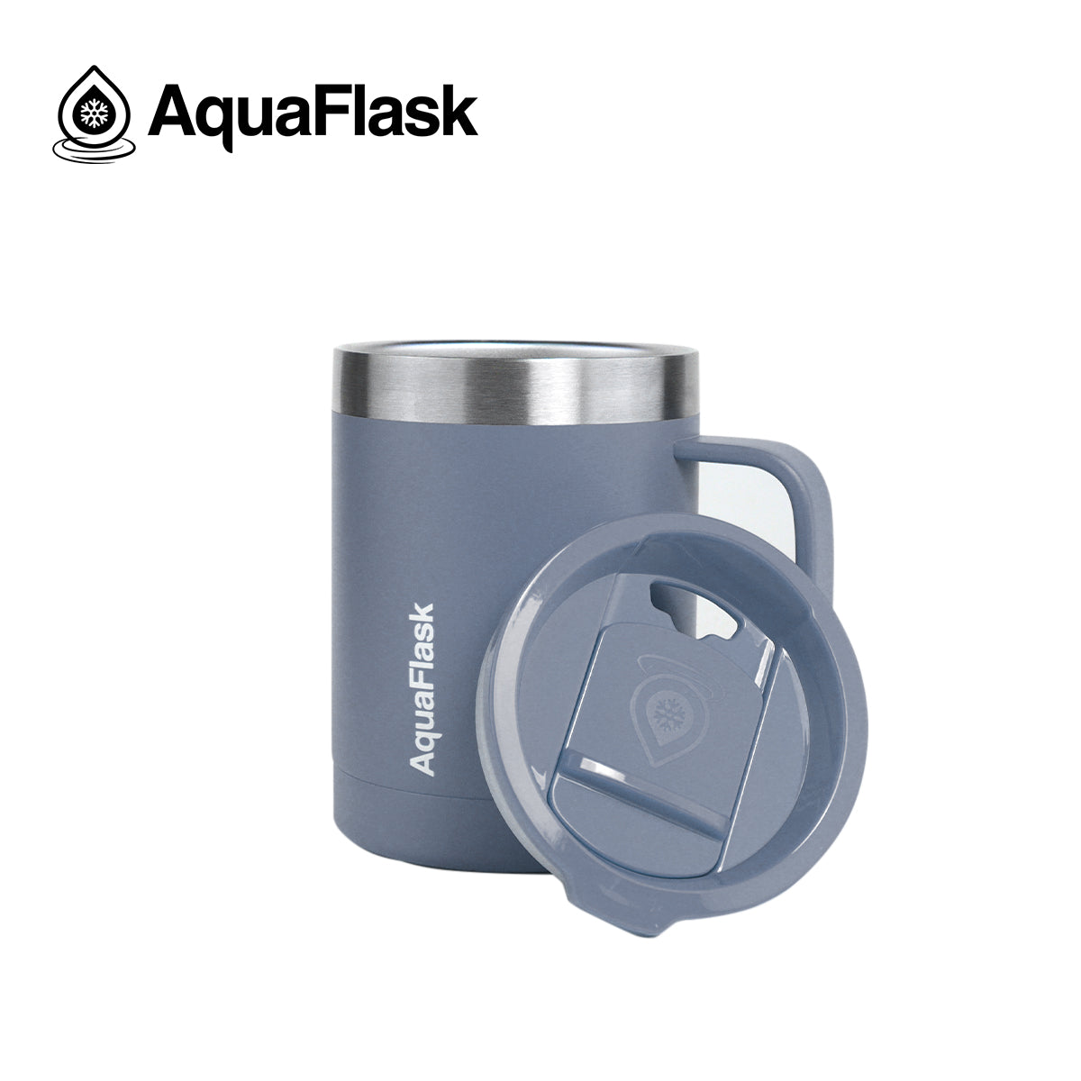 Aquaflask Thermal Insulated Lidded Mug With Handle 415ml (14 oz)