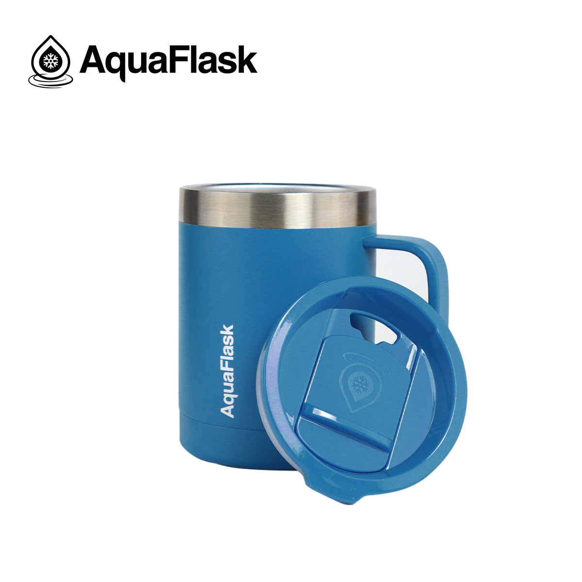 Aquaflask Thermal Insulated Lidded Mug With Handle 415ml (14 oz)