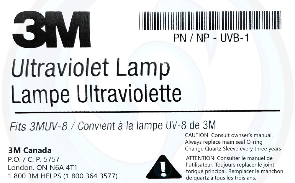 Original Logo & Information from the UV Packaging