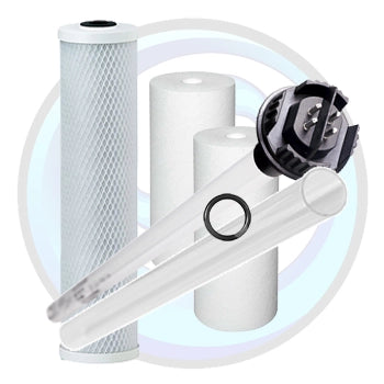WW003 | Absolute H2O IHS-10 Ultraviolet (UV) Lamp Sleeve & Filters (3)