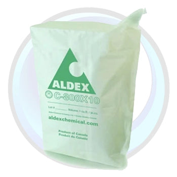 C-800x10 | ALDEX 10% Cross Linked Cation Resin | 1.0 CuFt Bag