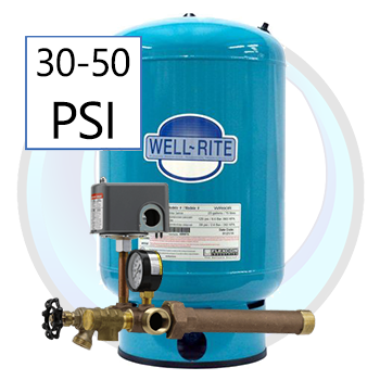 WR-120R | 33.4 Gallon | Well-Rite Pressure Tank | Flexcon Industries