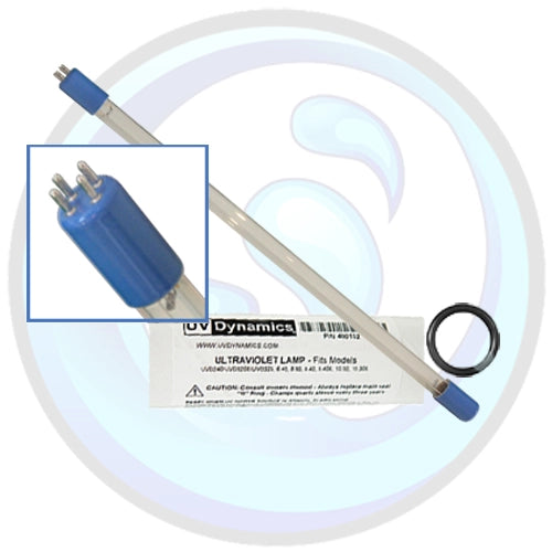 400152 | Genuine UVDynamics Ultraviolet (UV) Lamp / Bulb with O-Ring