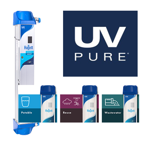 G20 | UV Pure 750PN Hallett 27GPM NSF55 Ultraviolet (UV) Potable Water Disinfection System