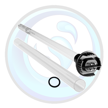 Includes Ultraviolet Lamp and Quartz Sleeve