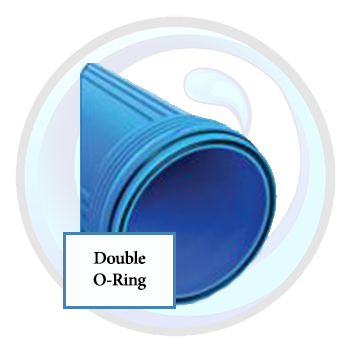 Uses a Double O-Ring for Water Tight Connections