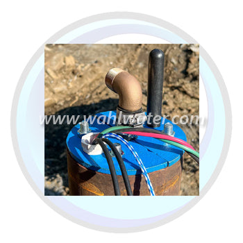 For Use at Top of Wells to Make Plumbing and Wire Connections