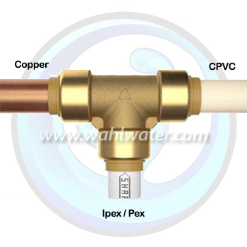Used to Make Plumbing Connections to Copper, CPVC & Ipex Piping