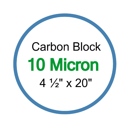 Includes Carbon Block Pre-Filter