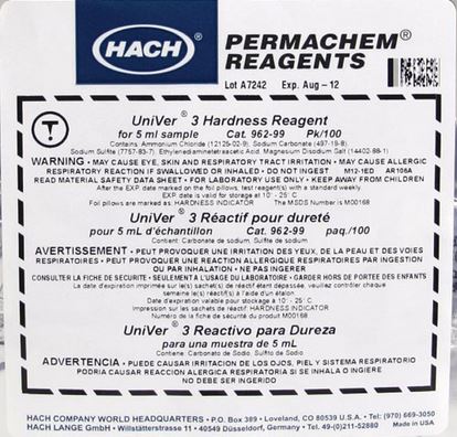 Genuine Hach Replacement Reagents
