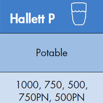 Multiple Potable Water Applications Available