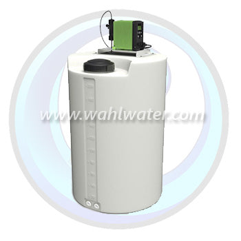 Easy to Mount Chemical Injection Pump on Top of the Tank