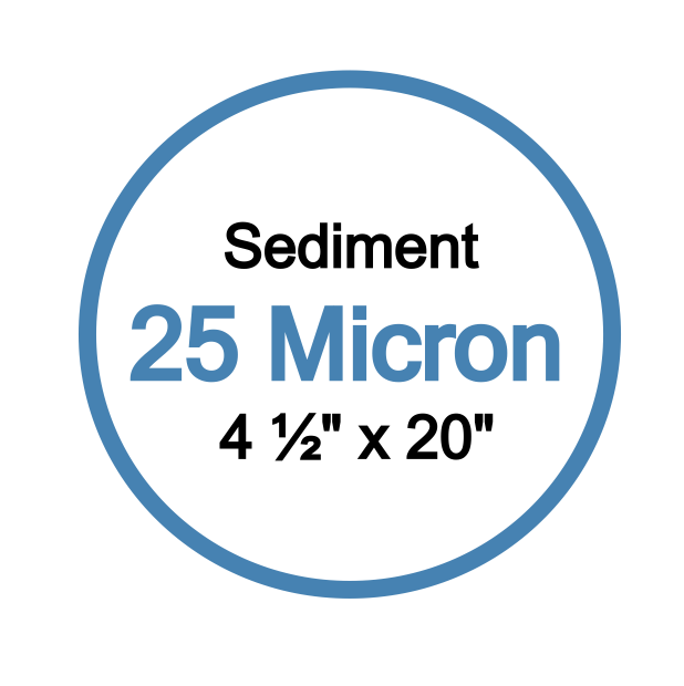 Boshart BB20 String Wound 25 Micron Sediment Filter | 14-GSWP2-25