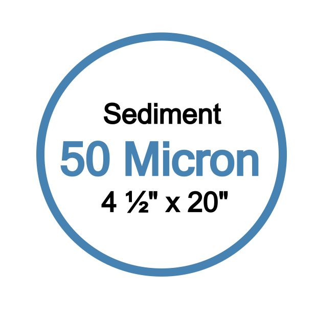 Boshart BB20 String Wound 50 Micron Sediment Filter | 14-GSWP2-50