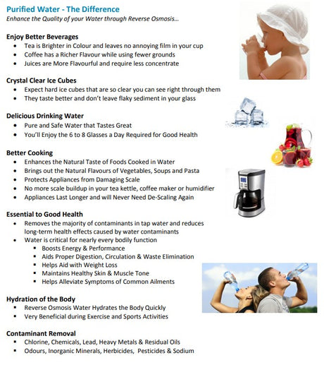 See the Benefits of Purified Drinking Water