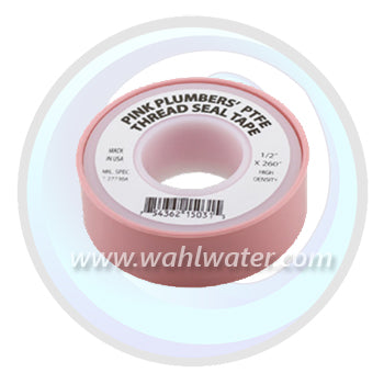 Use the Proper Tape for Leak Free Connections