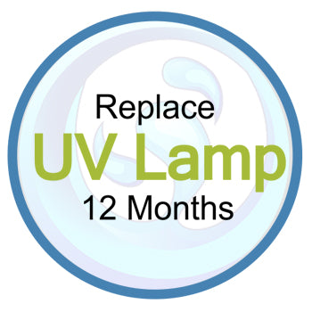 Replace Your UV Lamp Every 12 Months