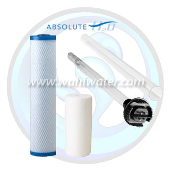 Complete Replacement Filters, UV Lamp and Sleeve are Available