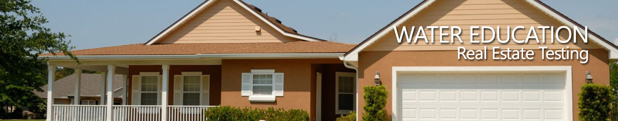 Water Testing - Home Buyer's Beware