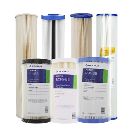 Pleated Water Filter Cartridges