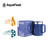 Aquaflask Thermal Insulated Lidded Mug With Handle 415ml (14 oz)