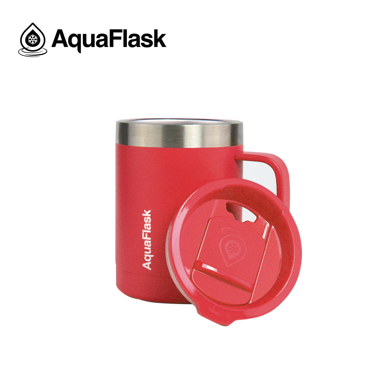 Aquaflask Thermal Insulated Lidded Mug With Handle 415ml (14 oz)