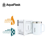 Aquaflask Thermal Insulated Lidded Mug With Handle 415ml (14 oz)