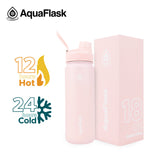 AquaFlask Original Vacuum Insulated Water Bottles 530ml (18oz)