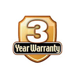 3 Year Warranty from Date of Installation