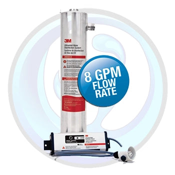 3MUV-8 | 3M 8GPM 40MJ Ultraviolet (UV) Disinfection System