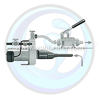 Connect to the Outlet of Your Jet Pump for Priming