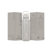 AquaFlask Earth Collection 40oz Insulated Stainless Steel Water Bottle – Hot & Cold, Leak-Proof, Reusable