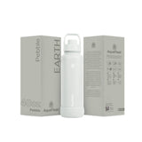 AquaFlask Earth Collection 40oz Insulated Stainless Steel Water Bottle – Hot & Cold, Leak-Proof, Reusable