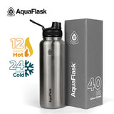 AquaFlask Original Vacuum Insulated Water Bottles 1080ml (40oz)