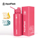 AquaFlask Original Vacuum Insulated Water Bottles 1080ml (40oz)