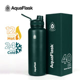 AquaFlask Original Vacuum Insulated Water Bottles 1080ml (40oz)