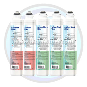 QCRO4V-75-14G | Pura Quick Change 75GPD RO System | 14G Tank