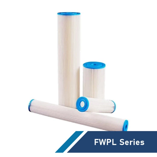 FWPL10B01A | Franklin Water Treatment Absolute 1 Micron Pleated Sediment Filter