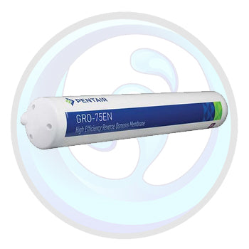 Reverse Osmosis System | 75GPD with Tank & Chrome Faucet | GR/O-High Efficiency