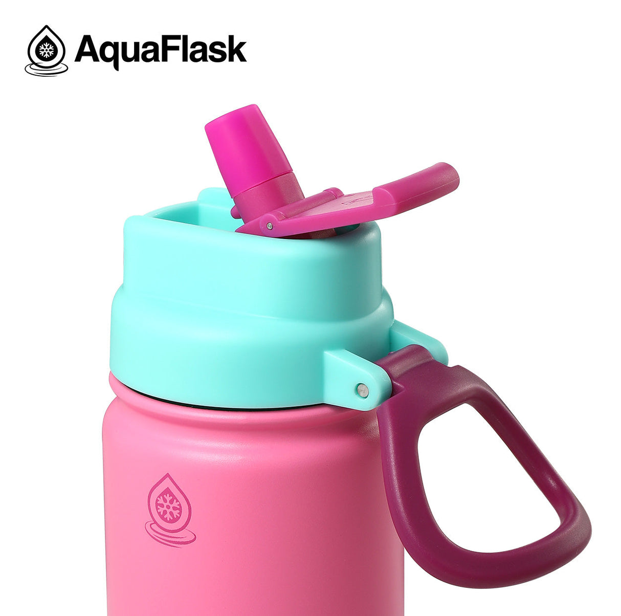 AquaFlask Kids FlipSip 532mL (18oz) Water Bottles