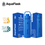 AquaFlask Original Vacuum Insulated Water Bottles 530ml (18oz)