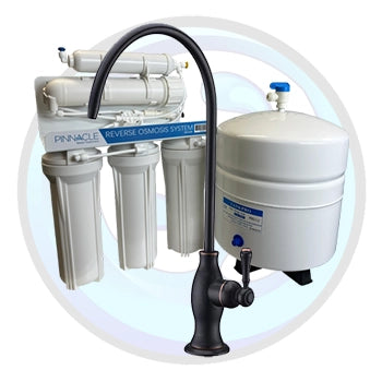 RO100 | Pinnacle 100GPD Reverse Osmosis (RO) System with Tank