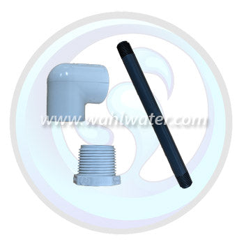 3/4" Elbow, 3/4" to 1/4" Bushing and 1/4" Nipple Included