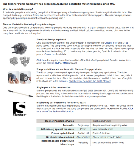 The Stenner Advantage