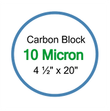 Fits Most 4 1/2" x 20" Water Filter Housings