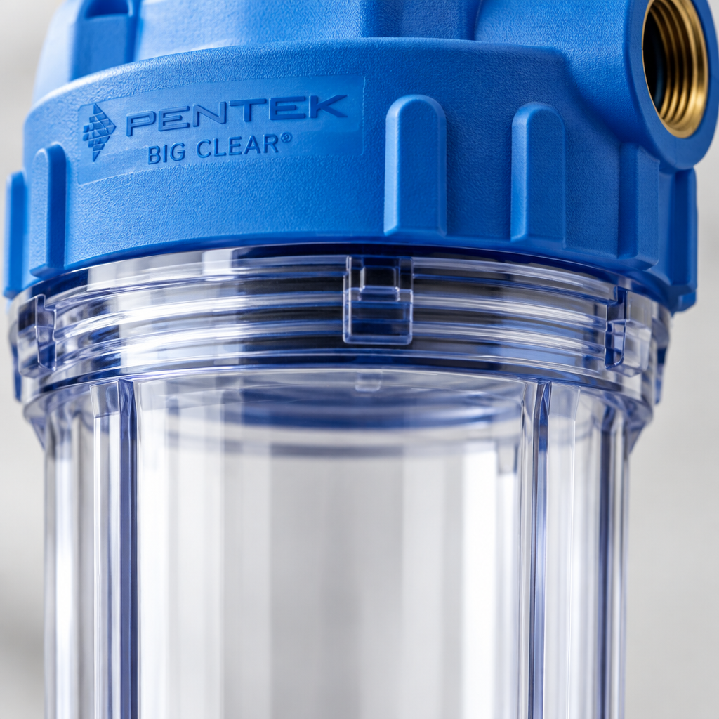 Close-Up – Clear Bowl and Clamp Detail