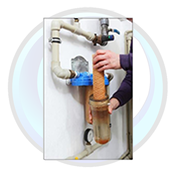 Uses 2 7/8" x 10" Water Filter Cartridges